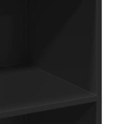 Berkfield Home Highboard Black 70x41x124 cm Engineered Wood - Size: 70 x 41 x 124 cm - thumbnail 7
