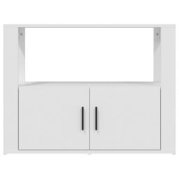 Berkfield Home Sideboard White 80x30x60 cm Engineered Wood - Size: 80 x 30 x 60 cm - thumbnail 6