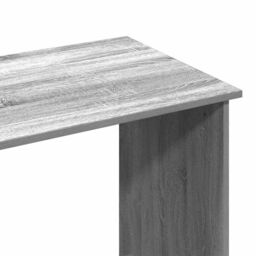 Berkfield Home Desk Grey Sonoma 102x50x75 cm Engineered Wood - Size: 102 x 50 x 75 cm - thumbnail 8