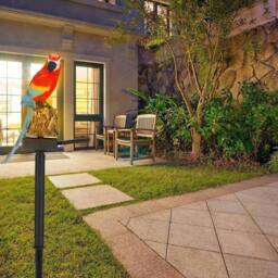 EONLION Red Parrot LED Solar Power Garden Light - Size: 100 cm - thumbnail 3