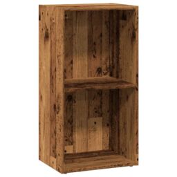 Berkfield Home Bookcase Old Wood 40x30x77 cm Engineered Wood in Brown - Size: 40 x 30 x 77 cm - thumbnail 2