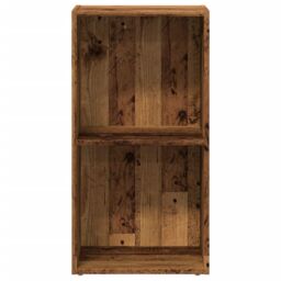 Berkfield Home Bookcase Old Wood 40x30x77 cm Engineered Wood in Brown - Size: 40 x 30 x 77 cm - thumbnail 4