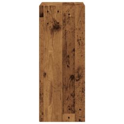 Berkfield Home Bookcase Old Wood 40x30x77 cm Engineered Wood in Brown - Size: 40 x 30 x 77 cm - thumbnail 5