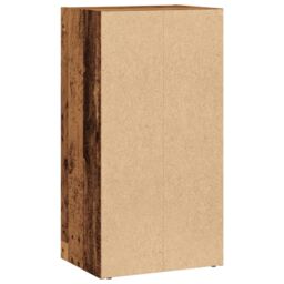 Berkfield Home Bookcase Old Wood 40x30x77 cm Engineered Wood in Brown - Size: 40 x 30 x 77 cm - thumbnail 6