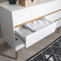 Nöa and Nani Otto Chest of Drawers 6 Drawer in White - thumbnail 3
