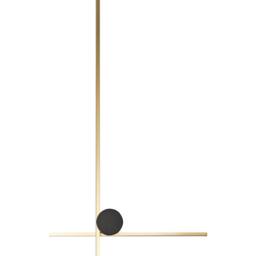 Wyld and Coco 90cm Wall Lamp Gold Aluminium Black Iron Base Modern LED Lighting - thumbnail 2