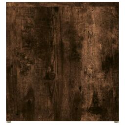 Berkfield Home Side Table Smoked Oak 59x36x38 cm Engineered Wood in Brown - Size: 59 x 36 x 38 cm - thumbnail 5