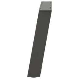 Berkfield Home Coffee Table Legs U-Shaped 2 pcs Anthracite 50x(42-43) cm Steel in Black - thumbnail 6