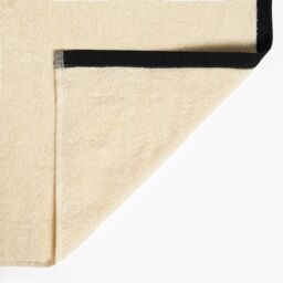 OHS Border Trim Premium Cotton Hand Towel Soft Absorbent in Cream - thumbnail 6