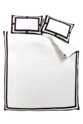 Catherine Lansfield 'So Soft Mono Panel' Duvet Cover Set in Cream - Size: Single - thumbnail 4