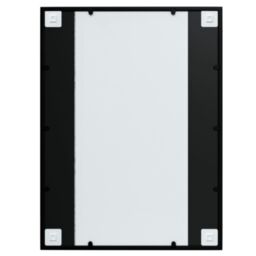 Berkfield Home Wall Mirrors 2 pcs Black 80x60 cm Metal - thumbnail 6