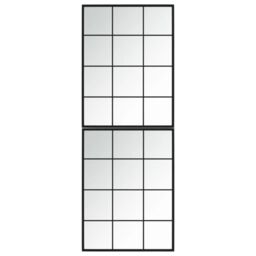 Berkfield Home Wall Mirrors 2 pcs Black 80x60 cm Metal - thumbnail 3
