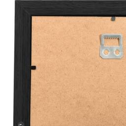 Berkfield Home Modern Collage Photo Frame for 10x(13x18 cm) Picture Black MDF - Size: 13x18 cm - thumbnail 5