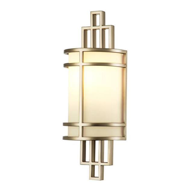 Netlighting Fusion Flush Wall Lamp Painted Natural Brass in Gold - image 1