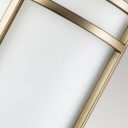 Netlighting Fusion Flush Wall Lamp Painted Natural Brass in Gold - thumbnail 4
