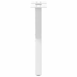 Berkfield Home Coffee Table Legs X-Shaped 2 pcs White 38x(42-43) cm Steel - thumbnail 6