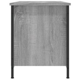 Berkfield Home TV Cabinet Grey Sonoma 100x40x50 cm Engineered Wood - Size: 100 x 40 x 50 cm - thumbnail 5