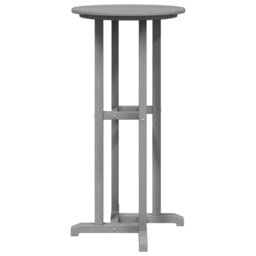 Berkfield Home Bar Table Light Grey 55x55x107 cm HDPE - Size: 55 x 55 x 107 cm - thumbnail 6