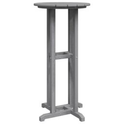 Berkfield Home Bar Table Light Grey 55x55x107 cm HDPE - Size: 55 x 55 x 107 cm - thumbnail 7
