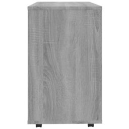 Berkfield Home Side Table Grey Sonoma 70x35x55 cm Engineered Wood - Size: 70 x 35 x 55 cm - thumbnail 6
