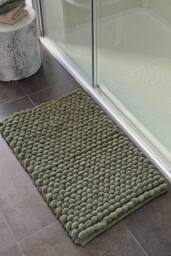 Allure Bath Fashions Bobbi Giant Bobble Bath Mat in Dark Green - thumbnail 4