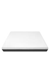 Gel-Infused Memory Foam Mattress in White - Size: Single - thumbnail 8