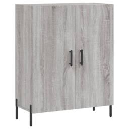 Berkfield Home Sideboard Grey Sonoma 69.5x34x90 cm Engineered Wood - thumbnail 3