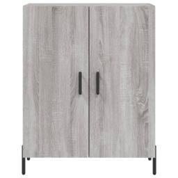 Berkfield Home Sideboard Grey Sonoma 69.5x34x90 cm Engineered Wood - thumbnail 5