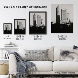 "Artery8 New York from the Shelton Alfred Stieglitz Wall Art Poster Print in Black - Size: W12"" x H16""" - thumbnail 3