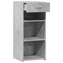 Berkfield Home Sideboard Concrete Grey 40x42.5x93 cm Engineered Wood - thumbnail 7