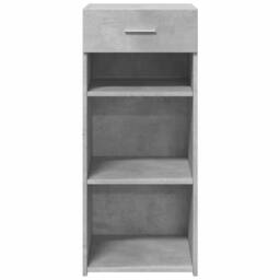 Berkfield Home Sideboard Concrete Grey 40x42.5x93 cm Engineered Wood - thumbnail 4