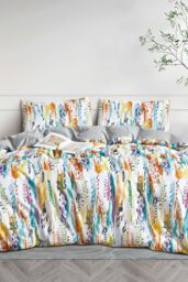 Ezysleep Elodie Floral Printed Duvet Set - Size: King - thumbnail 1
