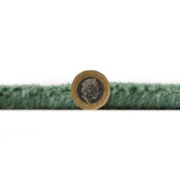 The Rug Shop UK Green Handmade Luxurious Easy to clean Plain Border Area Rug - Size: 160 cm x 230 cm - thumbnail 3