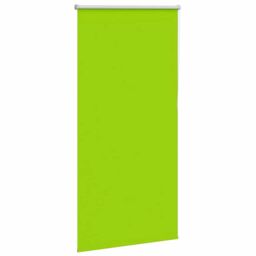 Berkfield Home Roller Blind Blackout Leaves Green 70x130 cm Fabric Width 65.7 cm Polyester - thumbnail 3
