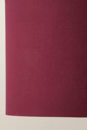 ValueLights Reni Plum Fabric Easy Fit Drum Ceiling Lamp Shade with Bulb - Size: Medium - thumbnail 4