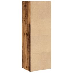 Berkfield Home Bookcase Old Wood 40x30x114 cm Engineered Wood in Brown - Size: 40 x 30 x 114 cm - thumbnail 6