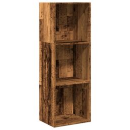 Berkfield Home Bookcase Old Wood 40x30x114 cm Engineered Wood in Brown - Size: 40 x 30 x 114 cm - thumbnail 2