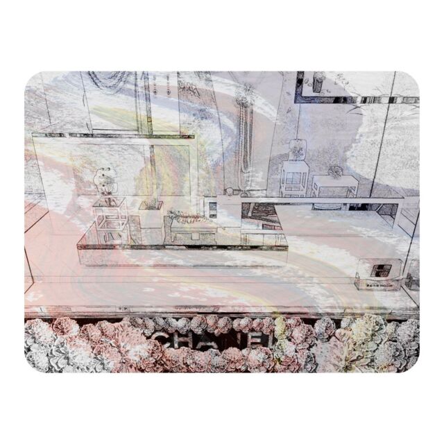 Benjamin Tate Design Window Shopping Blanket in Natural - Size: 120 cm x 150 cm - image 1