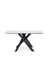 Julian Bowen Bradley Rectangular Ceramic Top 4-6 Seater Dining Table in White - thumbnail 7