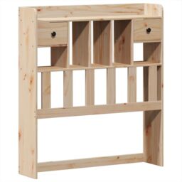 Berkfield Home Bed Frame without Mattress 90x190 cm Single Solid Wood Pine in Brown - thumbnail 6