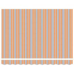 Berkfield Home Manual Retractable Awning with Multicolour Stripes 350x250 cm in Orange - thumbnail 7