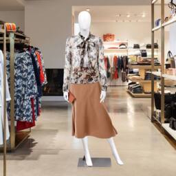 Costway Mannequin Torso Manikin Dress Form 177 cm Realistic Female Full Body Model in White - thumbnail 3