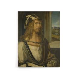 "Artery8 Self Portrait Young Artist Albrecht Durer Canvas Wall Art Print - Size: W12"" x H16""" - thumbnail 1