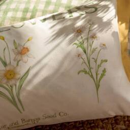 Voyage Maison Wildflowers Printed Outdoor Cushion in Yellow - Size: 30 cm x 50 cm - thumbnail 5