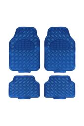 JVL Titan Car Mat Set - Blue - Size: 45 cm x 70 cm - thumbnail 2