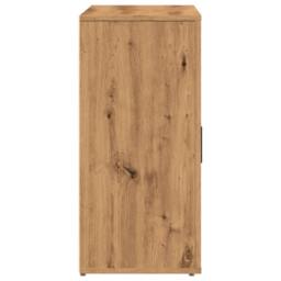Berkfield Home Sideboard Artisian Oak 80x33x70 cm Engineered Wood in Brown - Size: 80 x 33 x 70 cm - thumbnail 6