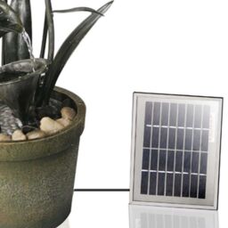 Solar Water Feature 'Howden' 4-Tier Garden Fountain Pot 66cm - thumbnail 4