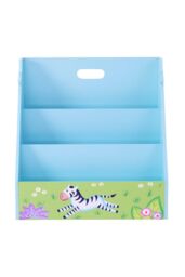 Teamson Kids Fantasy Fields Sunny Safari Kids Bookshelf Bookcase in Blue - thumbnail 6