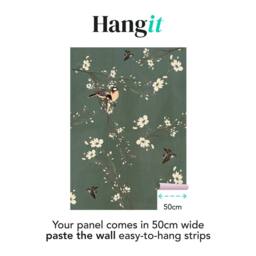 Superfresco Easy Birds & Blossom Dark Green Print To Order 3m x 2.8m Mural - thumbnail 3