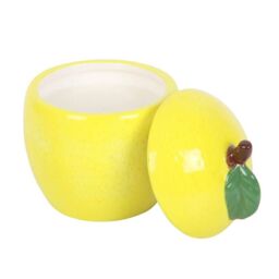 Something Different Lemon Candle Jar in Yellow - thumbnail 2